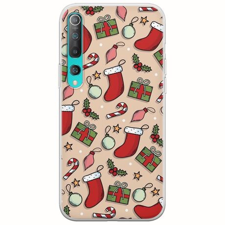 Cute Xmas Xiaomi Mi Note 10 / Mi Note 10 Pro Flexible TPU (Διάφανη Σιλικόνη)