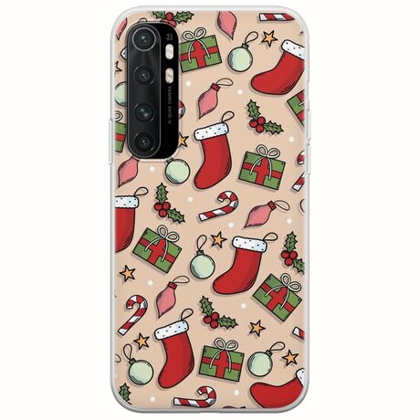 Cute Xmas Xiaomi Mi Note 10 Lite Flexible TPU (Διάφανη Σιλικόνη)