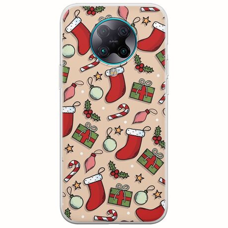 Cute Xmas Xiaomi Poco F2 Pro Flexible TPU (Διάφανη Σιλικόνη)