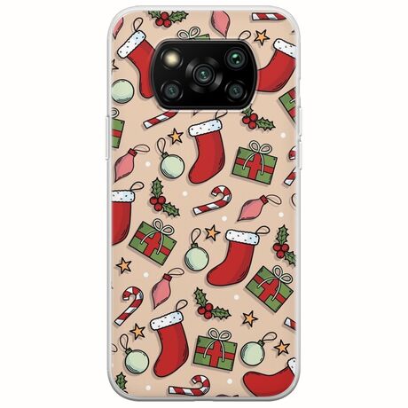 Cute Xmas Xiaomi Poco X3 NFC / X3 Pro Flexible TPU (Διάφανη Σιλικόνη)