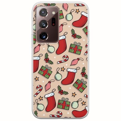 Cute Xmas Samsung Galaxy Note 20 Ultra Flexible TPU (Διάφανη Σιλικόνη)