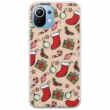 Cute Xmas Xiaomi Mi 11 Flexible TPU (Διάφανη Σιλικόνη)