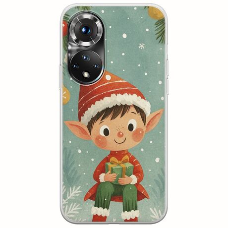Smiling Elf Present Huawei Honor 50 Flexible TPU (Διάφανη Σιλικόνη)