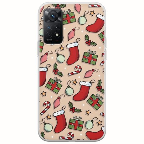 Cute Xmas Xiaomi Redmi Note 11 Pro 4G / 5G Flexible TPU (Διάφανη Σιλικόνη)