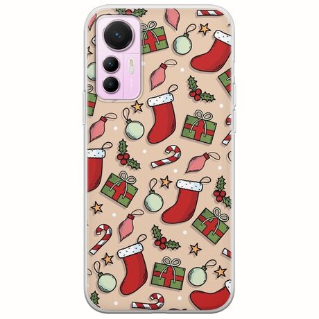 Cute Xmas Xiaomi 12 Lite 5G Flexible TPU (Διάφανη Σιλικόνη)
