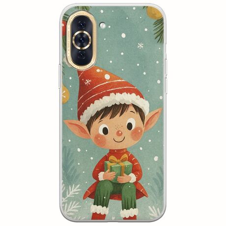 Smiling Elf Present Huawei Nova 10 Flexible TPU (Διάφανη Σιλικόνη)