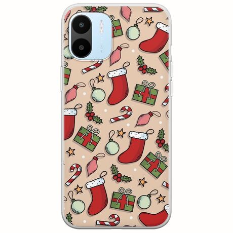Cute Xmas Xiaomi Redmi A1 Flexible TPU (Διάφανη Σιλικόνη)