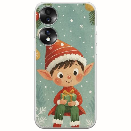 Smiling Elf Present Honor 70 5G Flexible TPU (Διάφανη Σιλικόνη)
