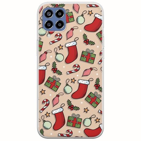 Cute Xmas Samsung Galaxy M33 5G Flexible TPU (Διάφανη Σιλικόνη)