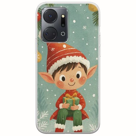Smiling Elf Present Honor X7a Flexible TPU (Διάφανη Σιλικόνη)