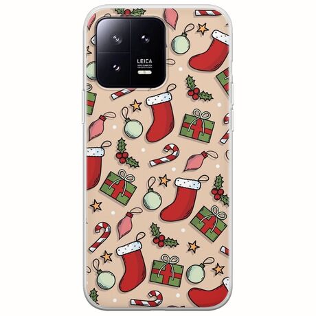 Cute Xmas Xiaomi 13 5G Flexible TPU (Διάφανη Σιλικόνη)