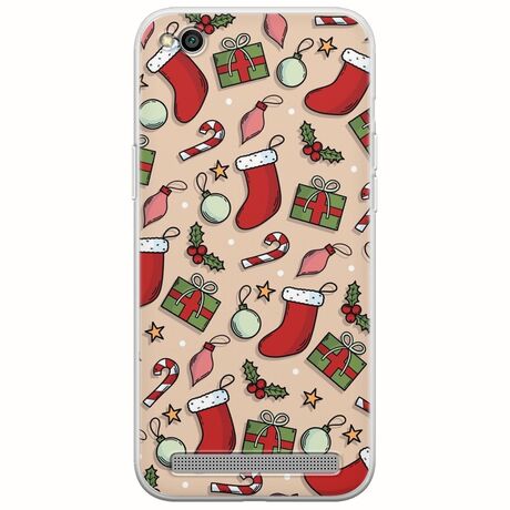 Cute Xmas Xiaomi Redmi 5A Flexible TPU (Διάφανη Σιλικόνη)
