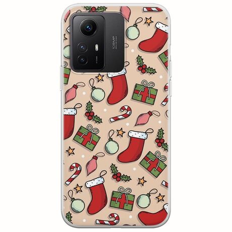 Cute Xmas Xiaomi Redmi Note 12S Flexible TPU (Διάφανη Σιλικόνη)