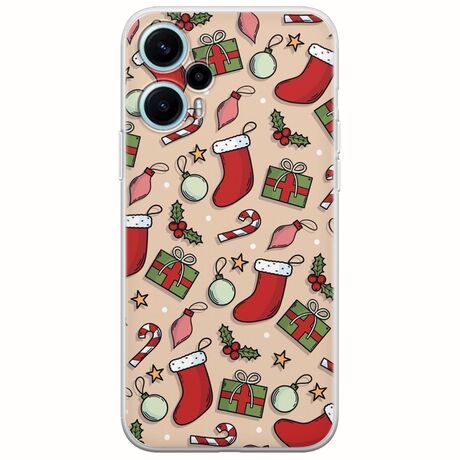 Cute Xmas Xiaomi Poco F5 5G Flexible TPU (Διάφανη Σιλικόνη)