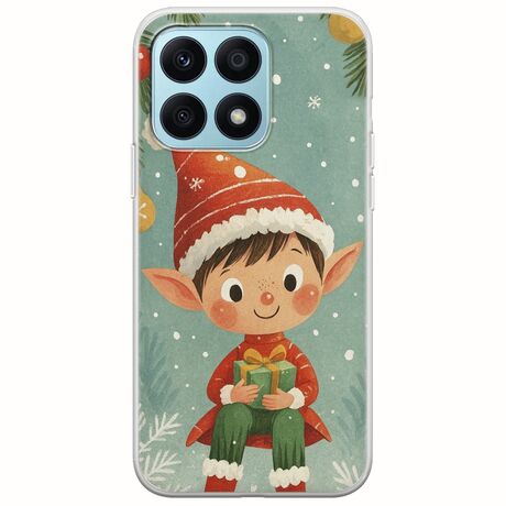 Smiling Elf Present Honor X8a Flexible TPU (Διάφανη Σιλικόνη)