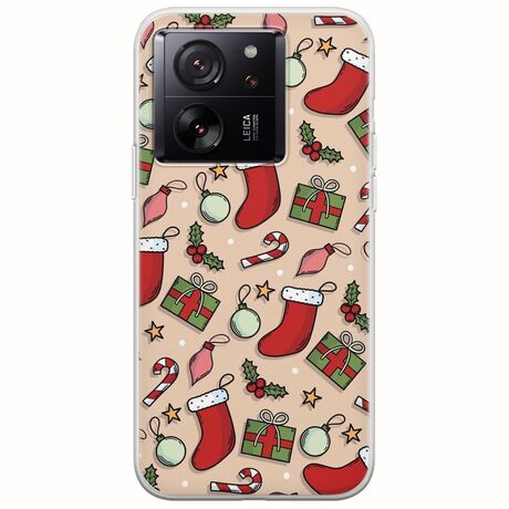 Cute Xmas Xiaomi 13T 5G Flexible TPU (Διάφανη Σιλικόνη)