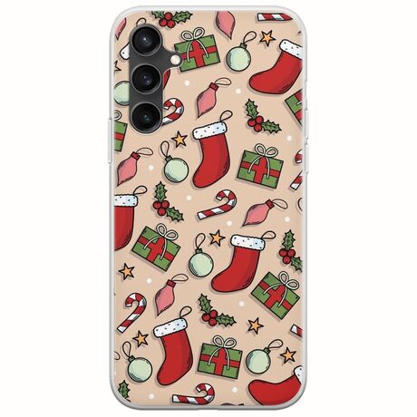 Cute Xmas Samsung Galaxy S23 FE 5G Flexible TPU (Διάφανη Σιλικόνη)