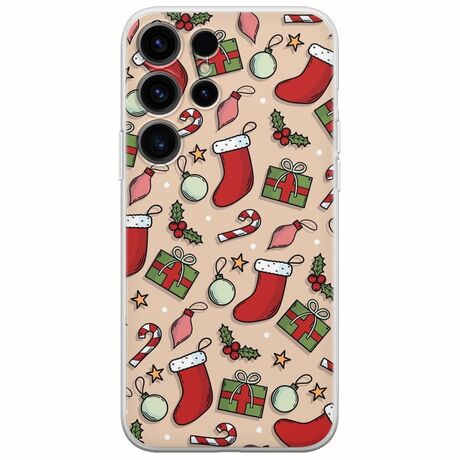 Cute Xmas Samsung Galaxy S24 Ultra 5G Flexible TPU (Διάφανη Σιλικόνη)