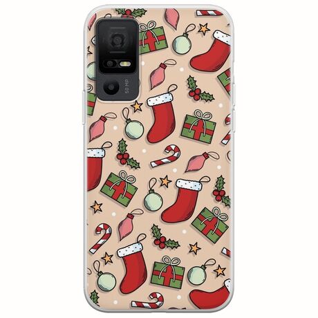 Cute Xmas TCL 40 NXTPAPER 5G Flexible TPU (Διάφανη Σιλικόνη)