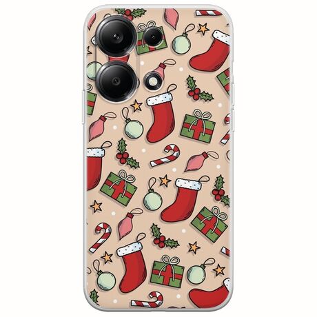 Cute Xmas Xiaomi Redmi Note 13 4G Flexible TPU (Διάφανη Σιλικόνη)