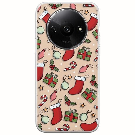 Cute Xmas Xiaomi Redmi A3 Flexible TPU (Διάφανη Σιλικόνη)