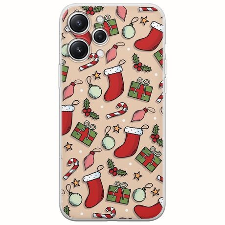 Cute Xmas Xiaomi Redmi 12 5G Flexible TPU (Διάφανη Σιλικόνη)