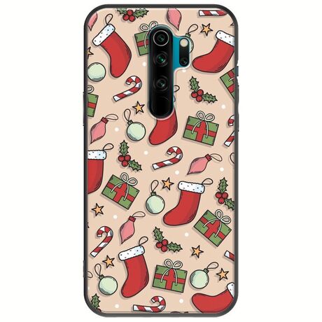 Cute Xmas Xiaomi Redmi Note 8 Pro Black TPU (Μαύρη Σιλικόνη)