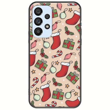 Cute Xmas Samsung Galaxy A53 5G Black TPU (Μαύρη Σιλικόνη)