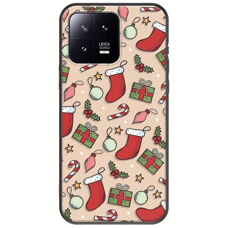 Cute Xmas Xiaomi 13 5G Black TPU (Μαύρη Σιλικόνη)