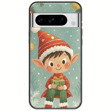 Smiling Elf Present Google Pixel 8 Pro 5G Black TPU (Μαύρη Σιλικόνη)