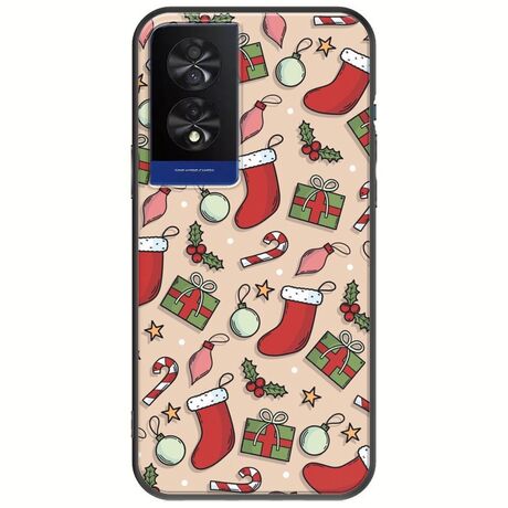 Cute Xmas TCL 40 NXTPAPER 4G Black TPU (Μαύρη Σιλικόνη)