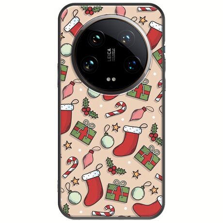 Cute Xmas Xiaomi 14 Ultra 5G Black TPU (Μαύρη Σιλικόνη)