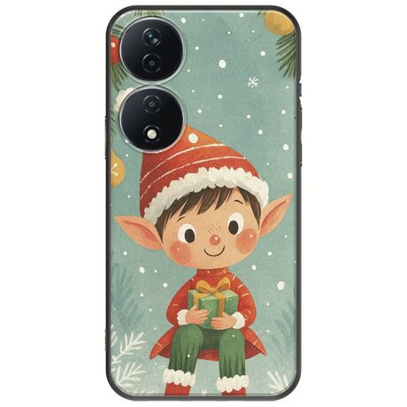 Smiling Elf Present Honor X7b Black TPU (Μαύρη Σιλικόνη)