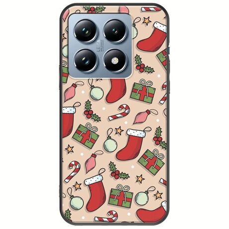 Cute Xmas Xiaomi 14T Pro 5G Black TPU (Μαύρη Σιλικόνη)