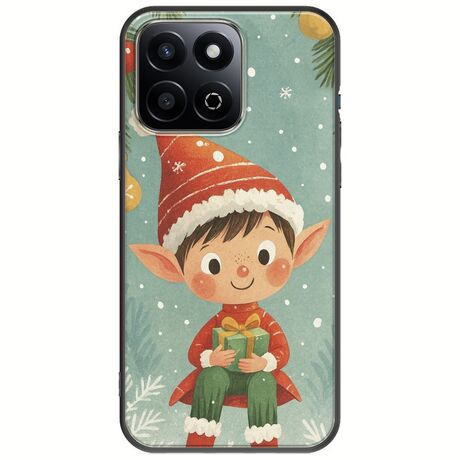 Smiling Elf Present Honor 200 Smart 5G Black TPU (Μαύρη Σιλικόνη)