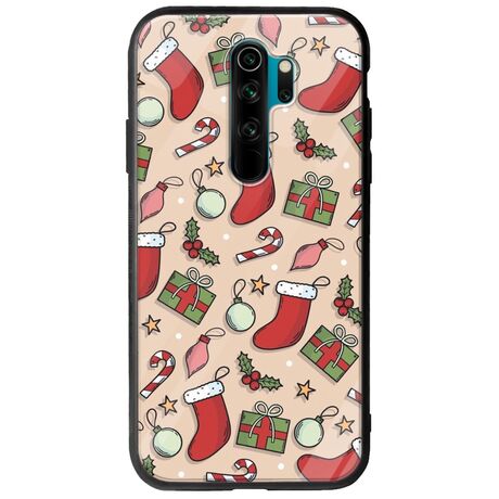 Cute Xmas Xiaomi Redmi Note 8 Pro Groove TPU (Tempered Glass και TPU)