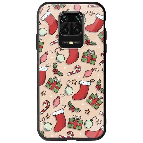Cute Xmas Xiaomi Redmi Note 9S / 9 Pro / 9 Pro Max Groove TPU (Tempered Glass και TPU)