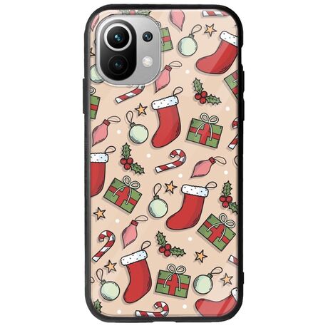 Cute Xmas Xiaomi Mi 11 Lite / 11 Lite NE / 5G Groove TPU (Tempered Glass και TPU)