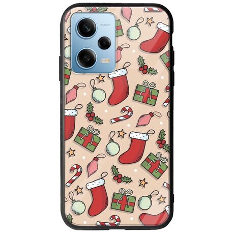 Cute Xmas Xiaomi Redmi Note 12 4G Groove TPU (Tempered Glass και TPU)
