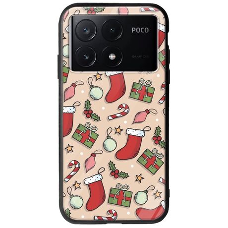 Cute Xmas Xiaomi Poco X6 Pro 5G Groove TPU (Tempered Glass και TPU)
