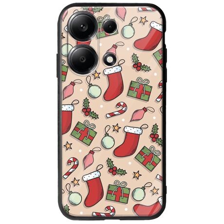 Cute Xmas Xiaomi Redmi Note 13 Pro 4G Groove TPU (Tempered Glass και TPU)
