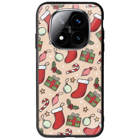 Cute Xmas Xiaomi Redmi Note 14 Pro+ 5G Groove TPU (Tempered Glass και TPU)