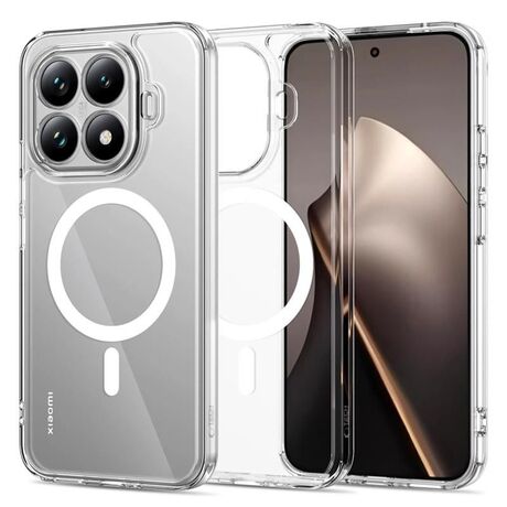 Tech Protect Flexair Hybrid MagSafe Xiaomi 15T Pro 5G clear case μπροστινή όψη
