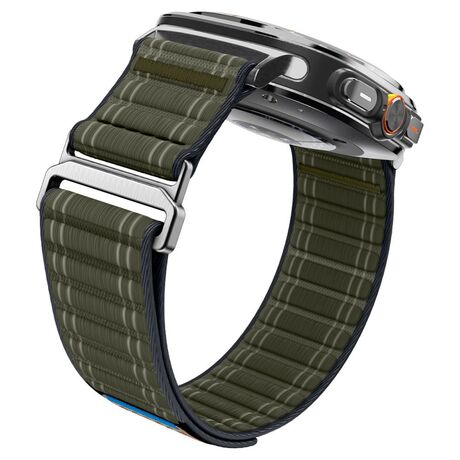 Spigen WBF0 smartwatch band green close-up
