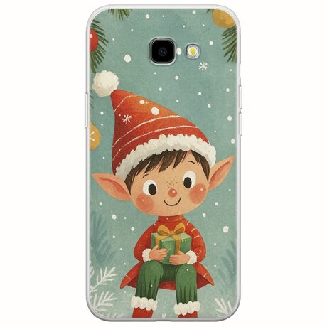Smiling Elf Present Samsung Galaxy A3(2017) Flexible TPU (Διάφανη Σιλικόνη)
