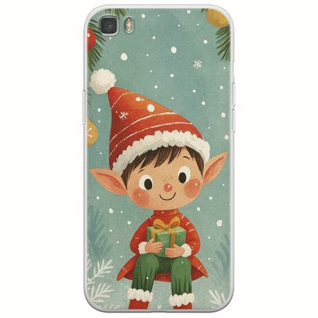 Smiling Elf Present Huawei P8 Lite Flexible TPU (Διάφανη Σιλικόνη)