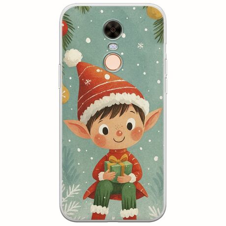 Smiling Elf Present Xiaomi Redmi 5 Plus Flexible TPU (Διάφανη Σιλικόνη)