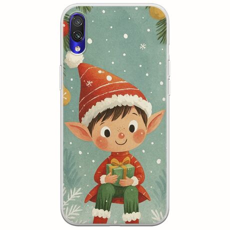 Smiling Elf Present Xiaomi Redmi 7 Flexible TPU (Διάφανη Σιλικόνη)