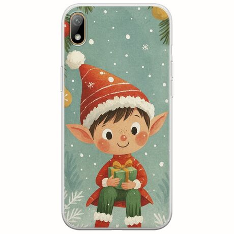 Smiling Elf Present Huawei Y5 2019 Flexible TPU (Διάφανη Σιλικόνη)