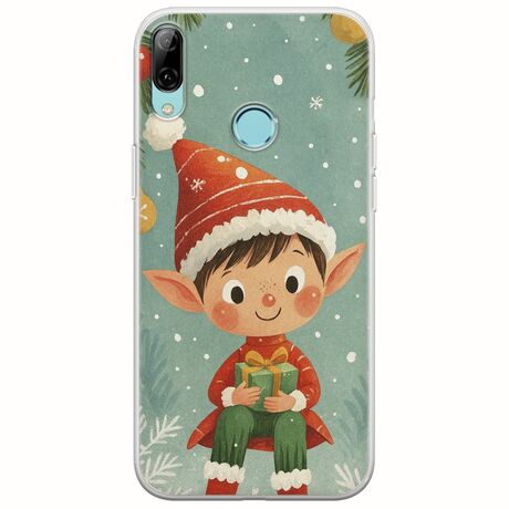 Smiling Elf Present Huawei Y7 2019 Flexible TPU (Διάφανη Σιλικόνη)